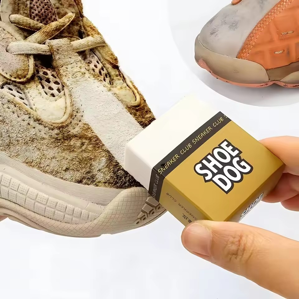 Sneaker Care Foam - 靴消しゴムポータブル靴磨き防水クリーニングスエードレザースニーカー小さな白い靴除染ガムスニーカークリーナー