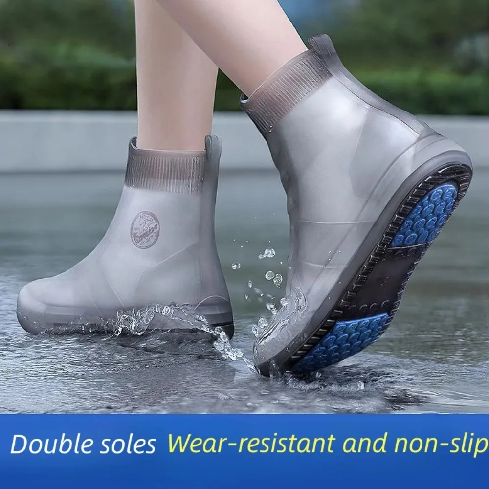 Sneaker Case - 防水靴カバーシリコーン滑り止めレインブーツユニセックススニーカープロテクター屋外雨の日プロテクター靴カバー