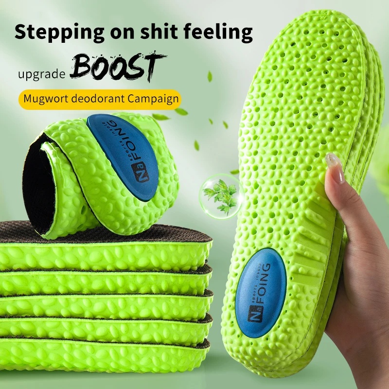 Sneaker Care Foam - PU素材のメモリーフォームを使用したスポーツ用インソール。衝撃吸収性、アーチサポート機能、整形外科的設計。通気性に優れた素材で、男性・女性の足のケアに最適。