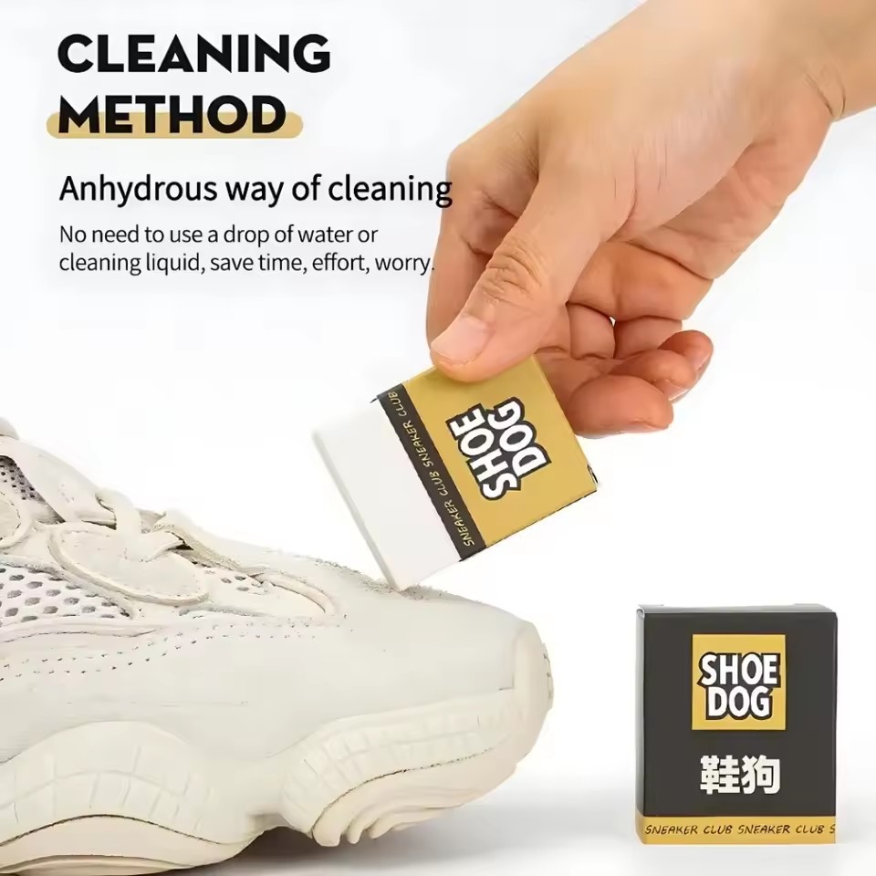 靴消しゴムポータブル靴磨き防水クリーニングスエードレザースニ - Sneaker Care Foam のレビューと価格