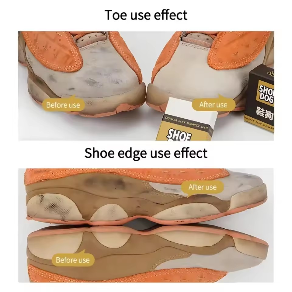 靴消しゴムポータブル靴磨き防水クリーニングスエードレザースニ - Sneaker Care Foam のレビューと価格