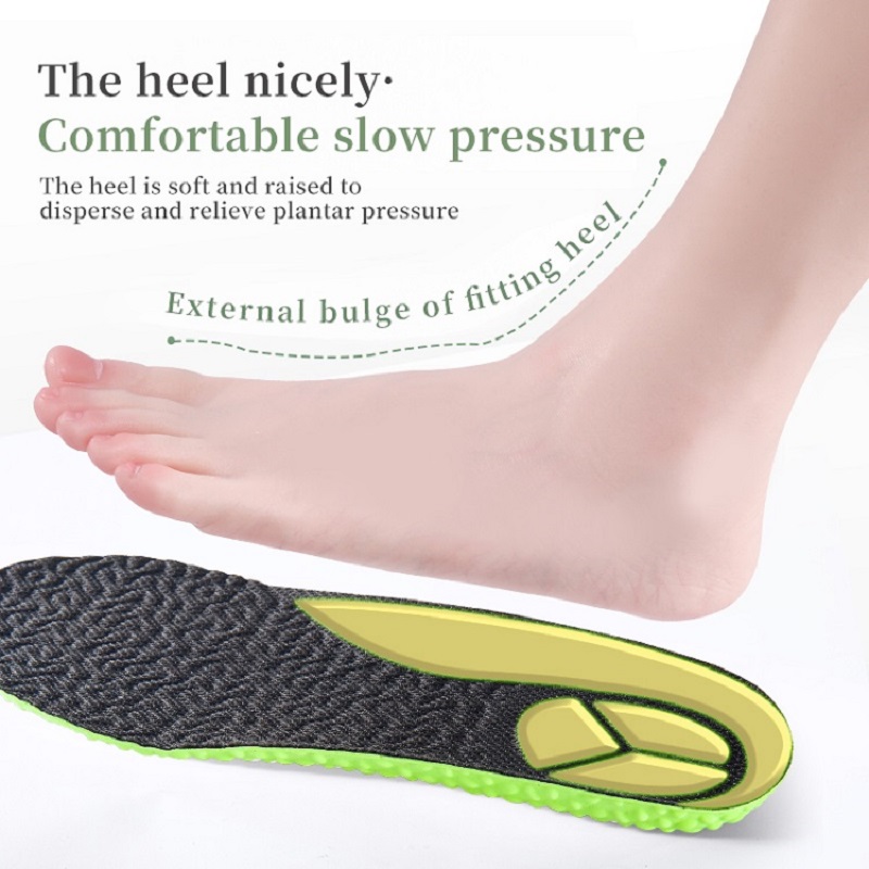スポーツ用衝撃吸収インソール、緑色のPU素材、メモリーフォー - Sneaker Care Foam のレビューと価格