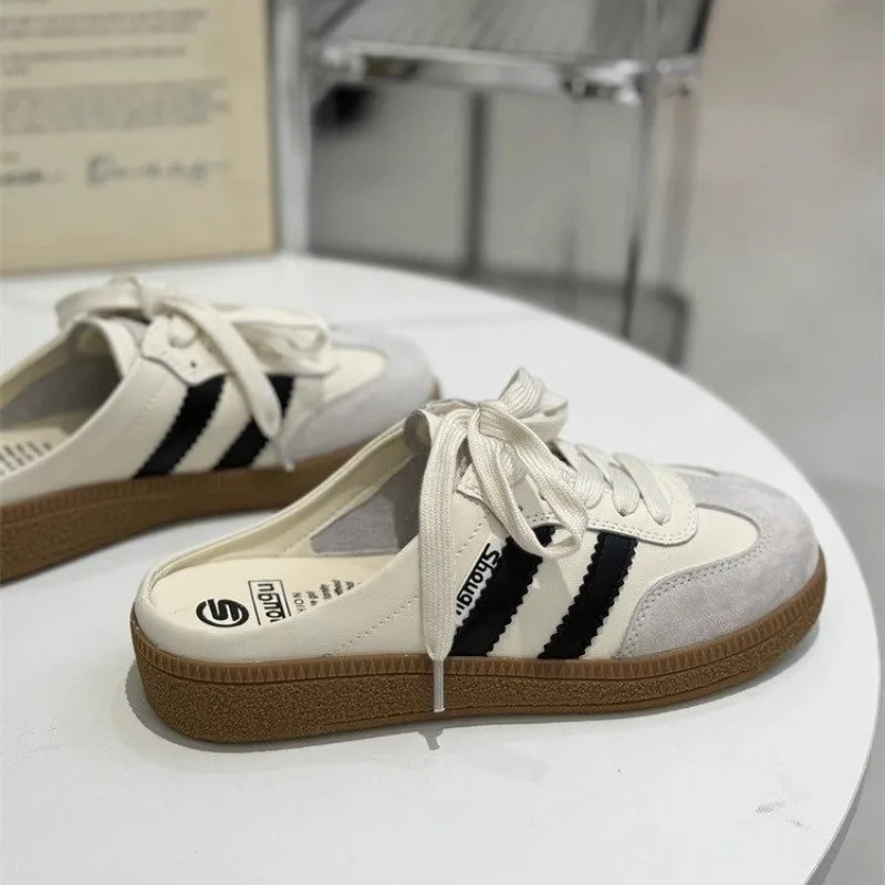 女性ミュール靴スポーツラウンドトゥフラット女性の靴スニーカー - Sneaker Care Set のレビューと価格