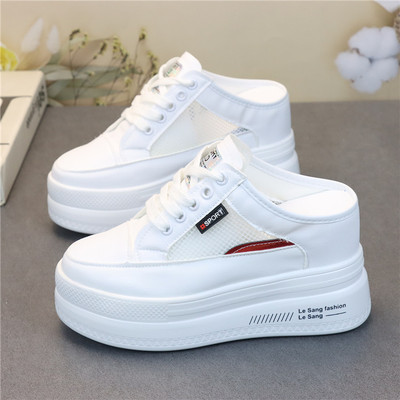 新しい女性スニーカースリッパ通気性メッシュカジュアルミュール - Sneaker Care Set のレビューと価格