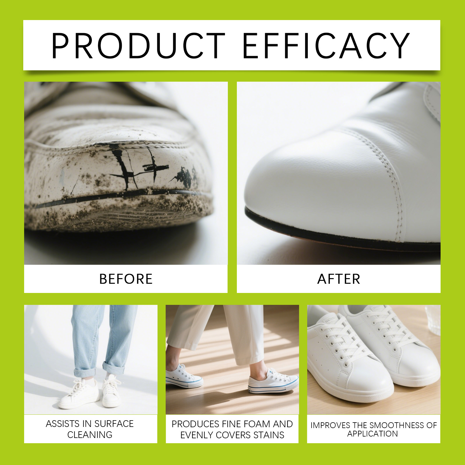 ホワイトシューズクリーナー スニーカークリーニングキット フ - Sneaker Care Foam のレビューと価格